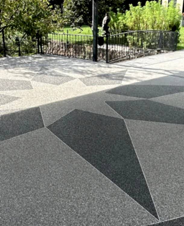 villa garaj zemin kaplama