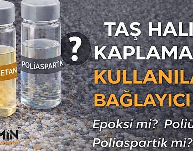 Taş halı bağlayıcı reçine türleri karşılaştırması